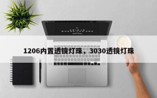 1206内置透镜灯珠，3030透镜灯珠